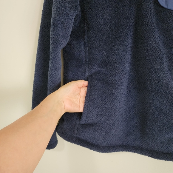 Patagonia Navy Blue Fleece Pullover - Picture 4 of 8